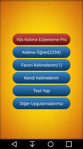 Play YDS Kelime Ezberleme Programı  and enjoy YDS Kelime Ezberleme Programı with UptoPlay