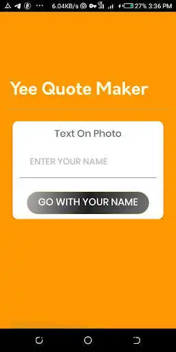 Play Yee quote maker  and enjoy Yee quote maker with UptoPlay