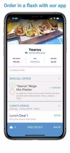 Play Yeeros Greek Souvlaki Bar as an online game Yeeros Greek Souvlaki Bar with UptoPlay
