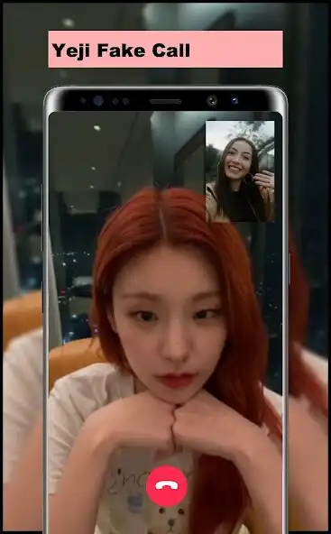 Play Yeji Fake Call as an online game Yeji Fake Call with UptoPlay