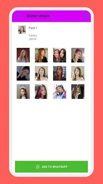 Play Yeji Itzy WAStickerApps as an online game Yeji Itzy WAStickerApps with UptoPlay