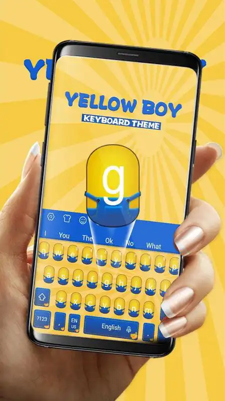 Play Yellow Boy Cartoon Keyboard