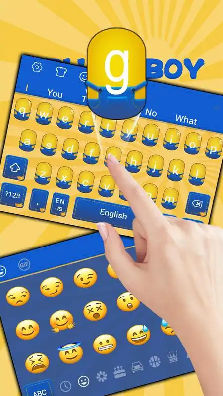 Play Yellow Boy Cartoon Keyboard