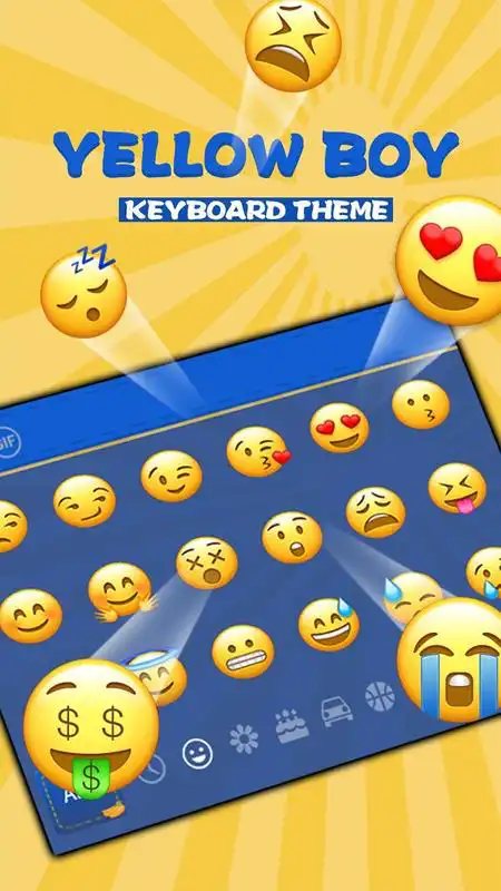 Play Yellow Boy Cartoon Keyboard