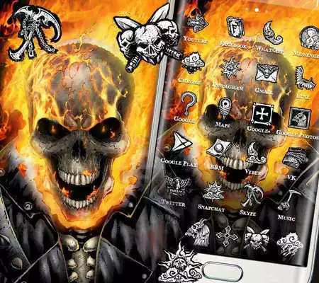 Play Yellow Fire Skull Theme
