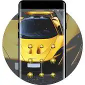 Free play online Yellow gold sports racing car theme APK