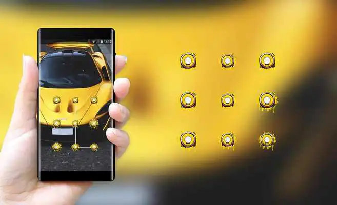 Play Yellow gold sports racing car theme