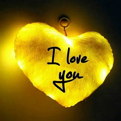 Play yellow heart wallpaper APK
