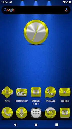 Play Yellow Icon Pack as an online game Yellow Icon Pack with UptoPlay