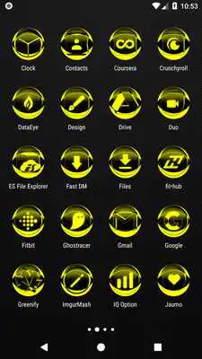 Play Yellow Icon Pack Style 2 ✨Free✨