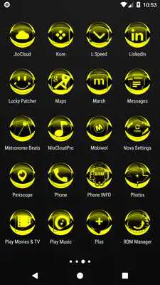 Play Yellow Icon Pack Style 2 ✨Free✨