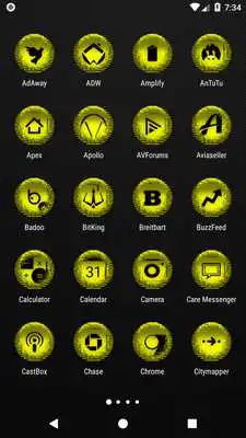Play Yellow Icon Pack Style 5 ✨Free✨
