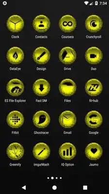 Play Yellow Icon Pack Style 5 ✨Free✨