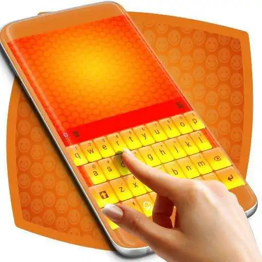 Free play online Yellow Keyboard Theme  APK