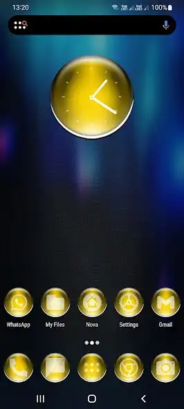 Play Yellow Pixl Glass Icon Pack  and enjoy Yellow Pixl Glass Icon Pack with UptoPlay