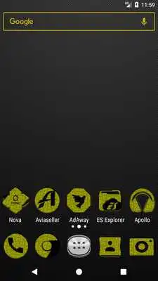 Play Yellow Puzzle Icon Pack