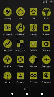 Play Yellow Puzzle Icon Pack