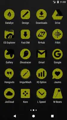 Play Yellow Puzzle Icon Pack