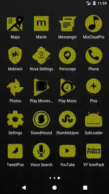 Play Yellow Puzzle Icon Pack