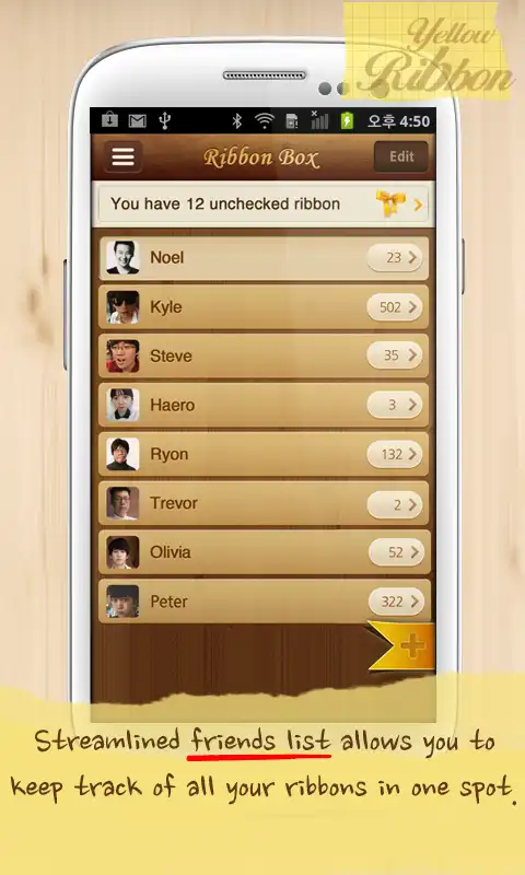 Play YellowRibbon -sweetest letters