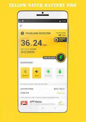 Play Yellow Saver Battery Pro