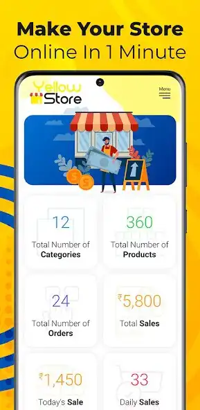 Play Yellow Store Business  and enjoy Yellow Store Business with UptoPlay
