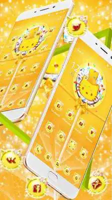 Play Yellow Sweet Lollipop Bowknot Theme