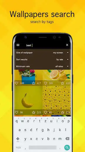 Play Yellow Wallpapers 4K as an online game Yellow Wallpapers 4K with UptoPlay