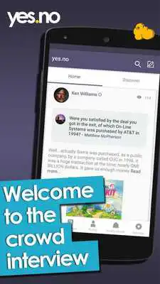 Play yes.no - Crowd Interview QA