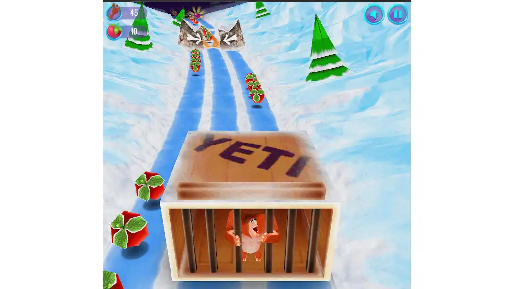 Play yeti runner  and enjoy yeti runner with UptoPlay
