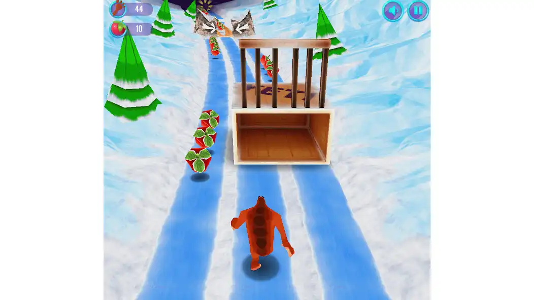 Play yeti runner as an online game yeti runner with UptoPlay