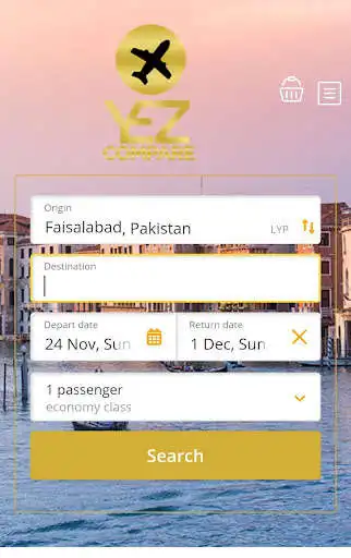 Play Yezcompare: Search Flights , Hotels Deals as an online game Yezcompare: Search Flights , Hotels Deals with UptoPlay