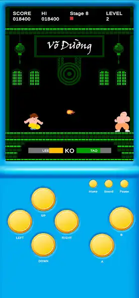 Play Yie-Ar Kung Fu as an online game Yie-Ar Kung Fu with UptoPlay