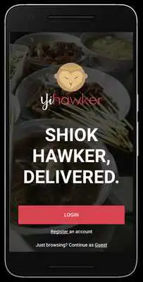 Play yihawker: hawker food delivery