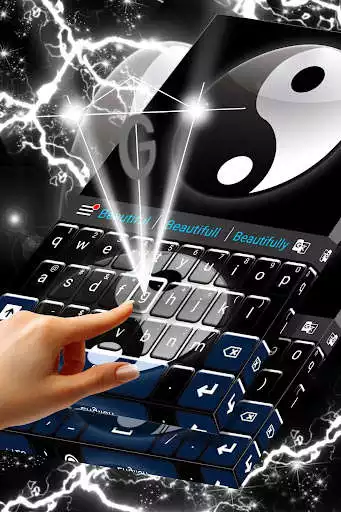 Play Yin Yang Keyboard as an online game Yin Yang Keyboard with UptoPlay