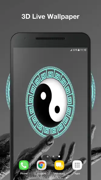 Play Yin Yang Live Wallpaper Pro  and enjoy Yin Yang Live Wallpaper Pro with UptoPlay