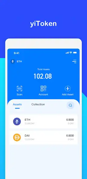 Play yiToken Wallet - BTC, ETH, DOT  and enjoy yiToken Wallet - BTC, ETH, DOT with UptoPlay