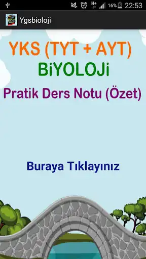 Play YKS TYT AYT Biyoloji Ders Notu  and enjoy YKS TYT AYT Biyoloji Ders Notu with UptoPlay