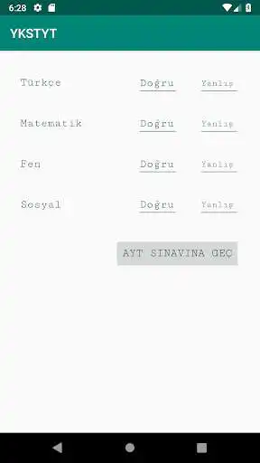 Play YKS/TYT as an online game online YKS/TYT with UptoPlay com.mirackeskin.ykstyt Play YKS/TYT as an online game YKS/TYT with UptoPlay