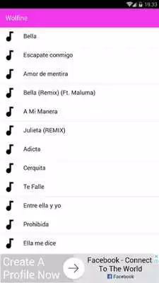 Play Y letras  Wolfine Musica