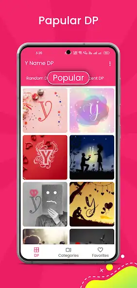 Play Y Name DP - Y Letter DP as an online game Y Name DP - Y Letter DP with UptoPlay