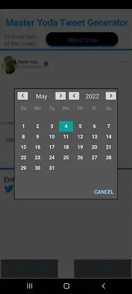 Play Yoda Tweet Generator as an online game online Yoda Tweet Generator with UptoPlay Play Yoda Tweet Generator as an online game Yoda Tweet Generator with UptoPlay