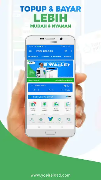 Play Yoel Reload - isi Pulsa, Kuota  and enjoy Yoel Reload - isi Pulsa, Kuota with UptoPlay