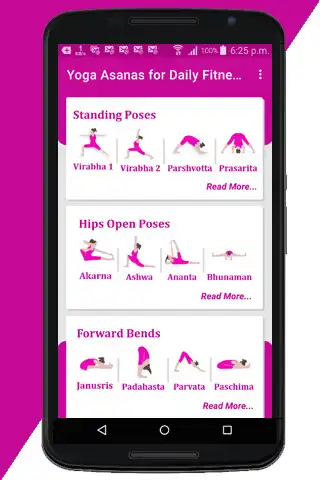 Play Yoga Asanas for Daily Fitness  and enjoy Yoga Asanas for Daily Fitness with UptoPlay