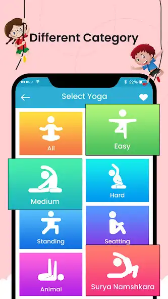 Play Yoga for Kids at Home as an online game Yoga for Kids at Home with UptoPlay
