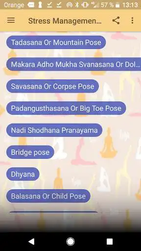 Play Yoga For Stress Management as an online game Yoga For Stress Management with UptoPlay