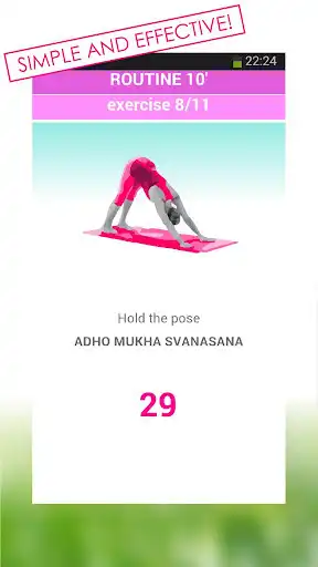 Play Yoga for women stretching as an online game Yoga for women stretching with UptoPlay