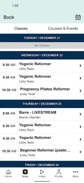 Play Yoganic : Yoga, Pilates, Barre as an online game Yoganic : Yoga, Pilates, Barre with UptoPlay