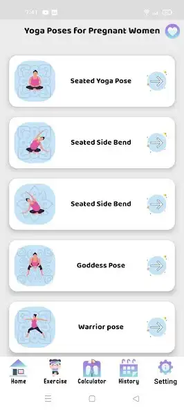 Play Yoga Poses for Pregnant Women as an online game Yoga Poses for Pregnant Women with UptoPlay
