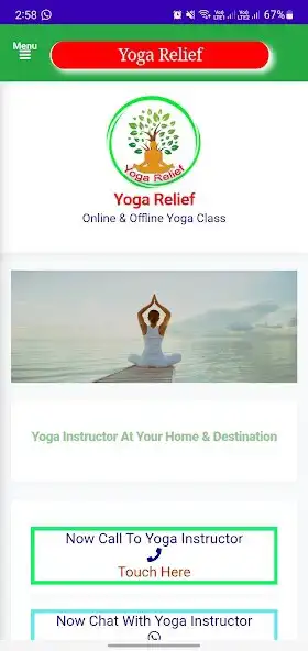 Play Yoga Relief : Online  Offline  and enjoy Yoga Relief : Online  Offline with UptoPlay
